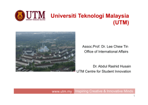 Universiti Teknologi Malaysia (UTM)