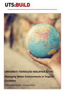 UNIVERSITI TEKNOLOGI MALAYSIA (UTM)
