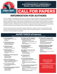 CALL FOR PAPERS - EMC 2017