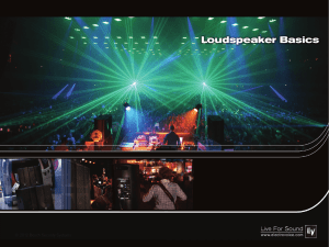 Loudspeaker Basics - Electro