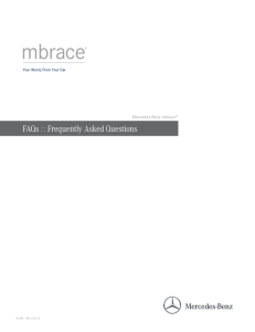 FAQs :: Frequently Asked Questions - Mercedes-Benz