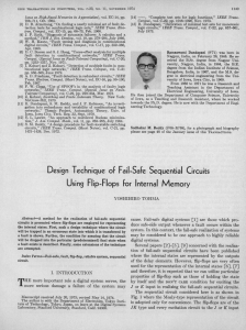 Design Technique of Fail-Safe Sequential Circuits Using Flip