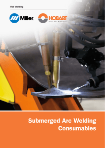 Submerged Arc Welding Consumables