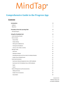 Comprehensive Guide to the Progress App