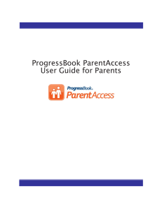 Progress Book parent user guide