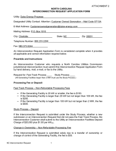 Interconnection Request Form