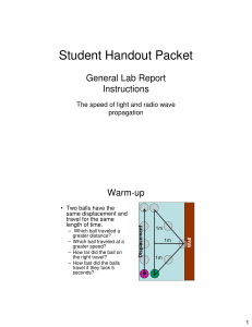 Student Handout Packet