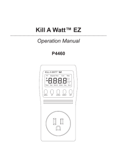 Kill A Watt™ EZ - P3 International