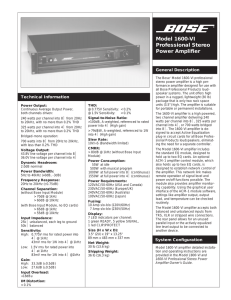 1600-VI Data Sheet