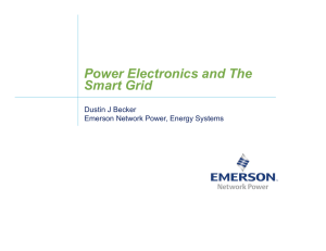 Power Electronics and The Smart Grid