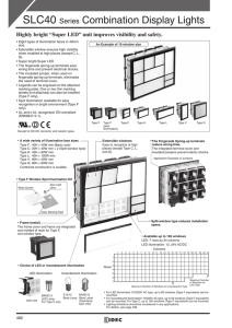 SLC40 Series Combination Display Lights