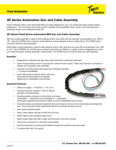 QF Series Automation Gun and Cable Assembly