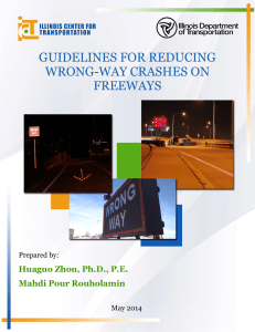 guidelines for reducing wrong-way crashes on freeways