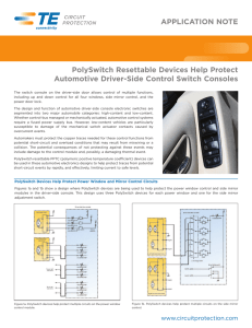 PolySwitch Resettable Devices Help Protect