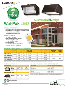Wal-Pak LED