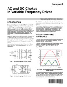 AC and DC Chokes in Variable Frequency Drives