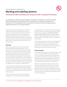 Marking and Labeling Systems - Industries