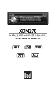 XDM270 - Dual Electronics