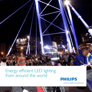 Energy efficient LED lighting from around the world