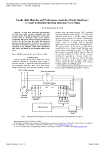 Steady State Modeling and Performance Analysis of Static