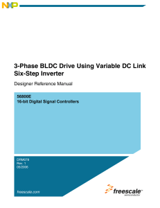 3-Phase BLDC Drive Using Variable DC Link Six-Step