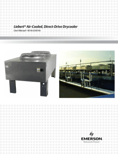 Liebert® Air-Cooled, Direct-Drive Drycooler