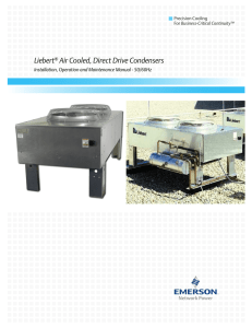 Liebert® Air Cooled, Direct Drive Condensers