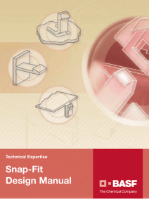 BASF Snap-Fit Design Manual