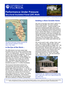 Performance Under Pressure: Structural Insulated Panel (SIP