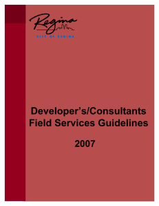 Developer`s/Consultants Field Services Guidelines