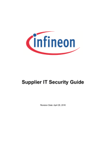 Supplier IT Security Guide