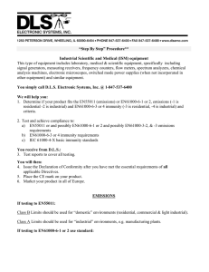 “Step By Step” Procedure** Industrial Scientific and Medical (ISM