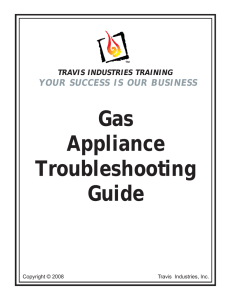 Gas Appliance Troubleshooting Guide
