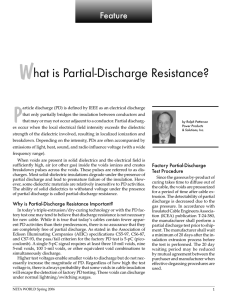 What is Partial-Discharge Resistance?