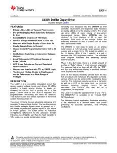 LM3914 - Texas Instruments