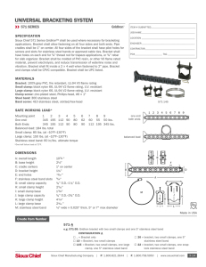 universal bracketing system