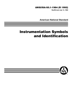Instrumentation Symbols and Identification