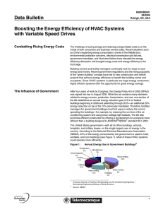 Boosting the Energy Efficiency of HVAC Systems
