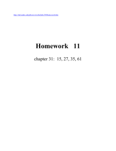 Homework 11