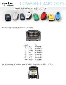 command barcodes