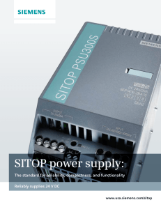 SITOP power supply