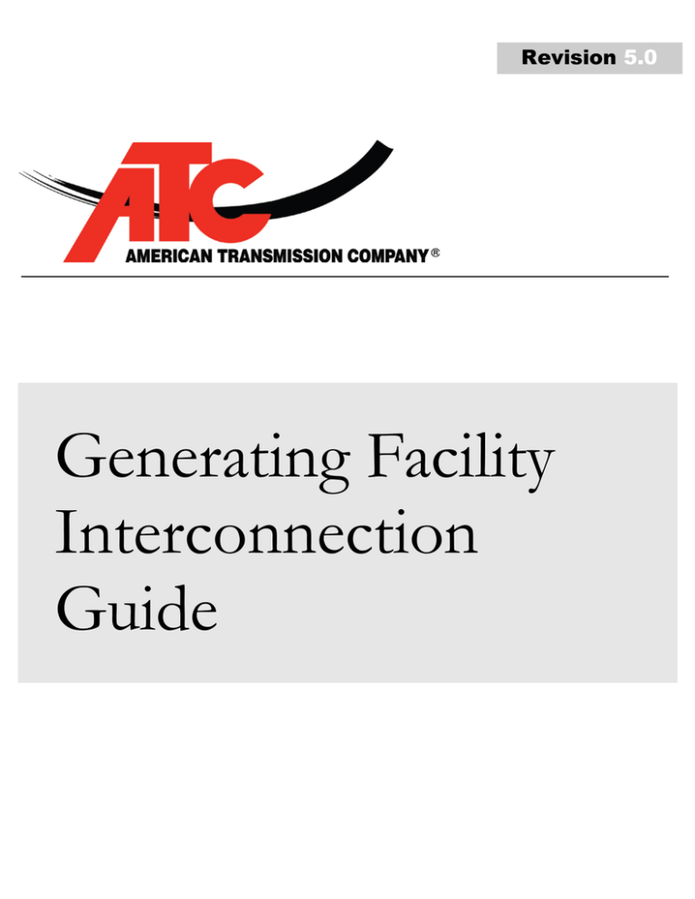 Generating Facility Interconnection Guide