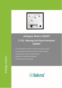 Analogue Meters CQ3207 7 CQ - Moving