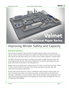 Improving Winder Safety and Capacity