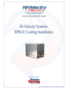 RPM-E Series Installation Module - Hi