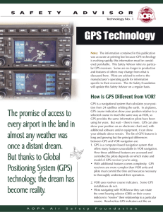 GPS Technology - Angel Flight Southeast