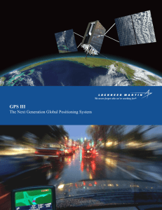 GPS III - Lockheed Martin