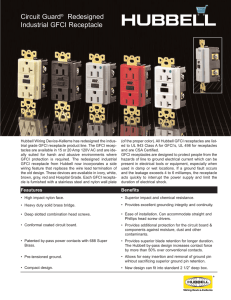 Circuit Guard® Redesigned Industrial GFCI Receptacle