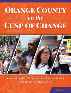 Orange County Cusp of Change - Orange County`s Healthier Together