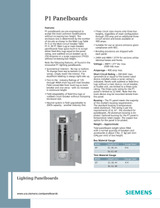 P1 Panelboards